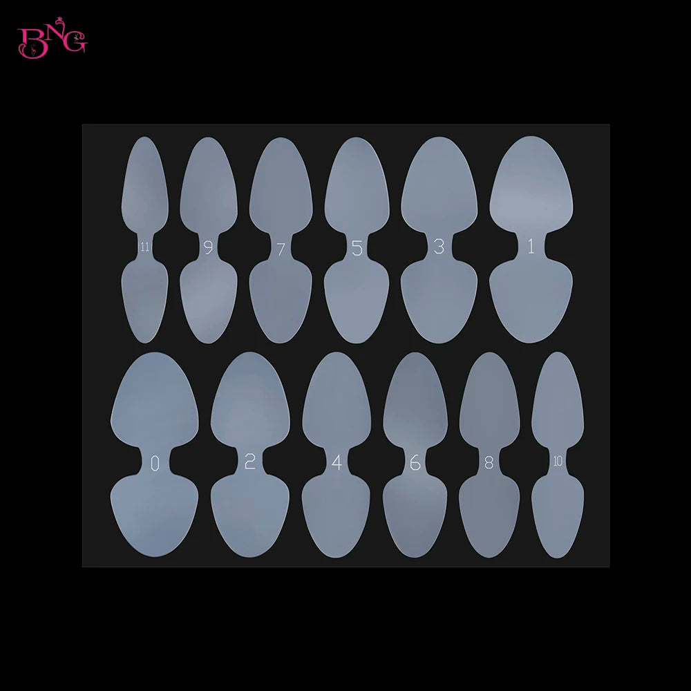 Reusable Silicone French Nail Manicure Forms