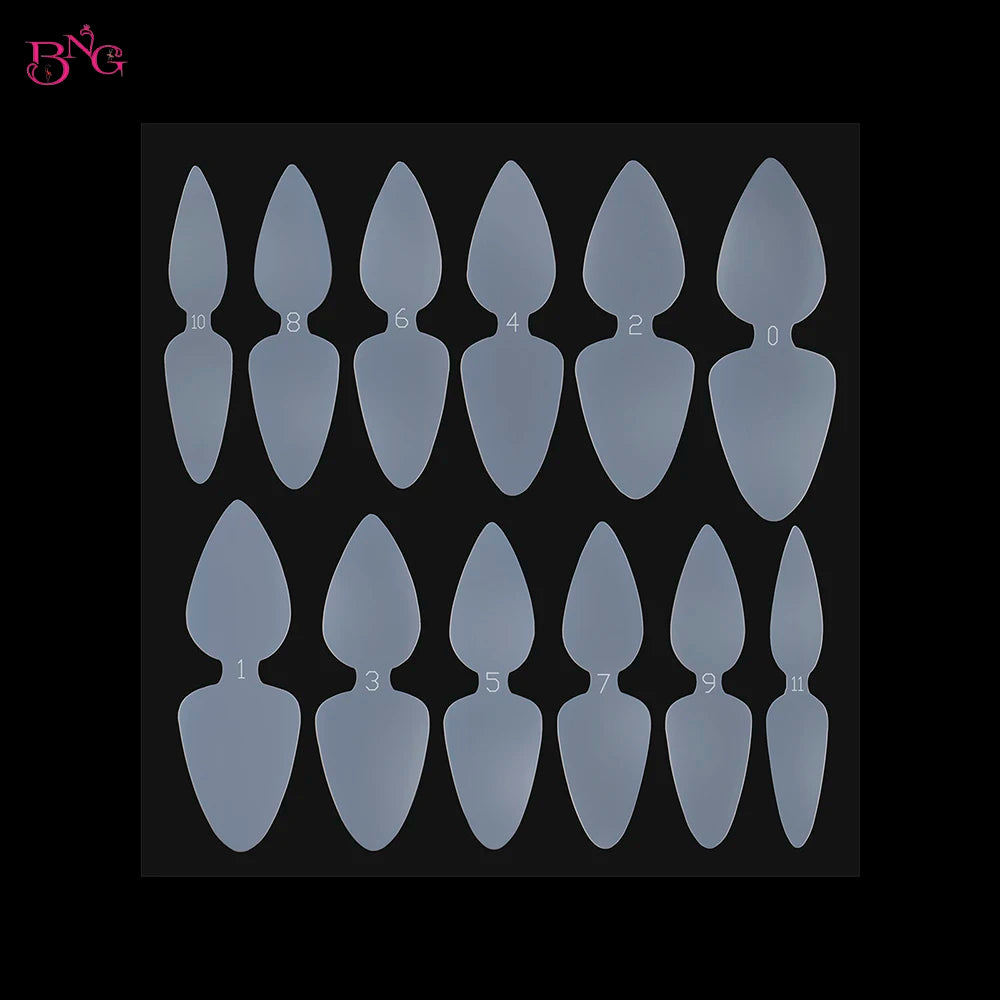 Reusable Silicone French Manicure Nail Molds