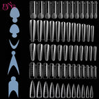 Dual Form Nail Extension Molds for Perfect Manicures