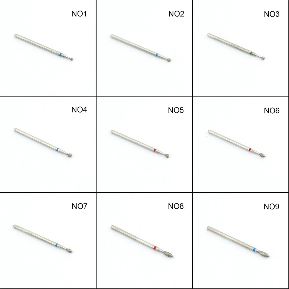 Diamond Drill Bits for Professional Manicure and Pedicure