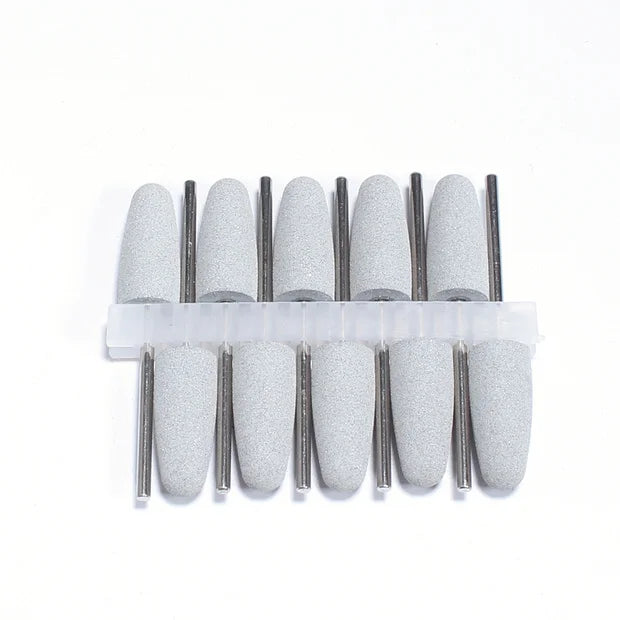 Silicone Nail Drill Bit Set for Professional Manicure and Pedicure