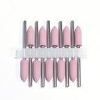 Silicone Nail Drill Bit Set for Professional Manicure and Pedicure