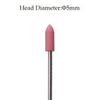 Silicone Nail Drill Bit for Professional Manicure and Pedicure