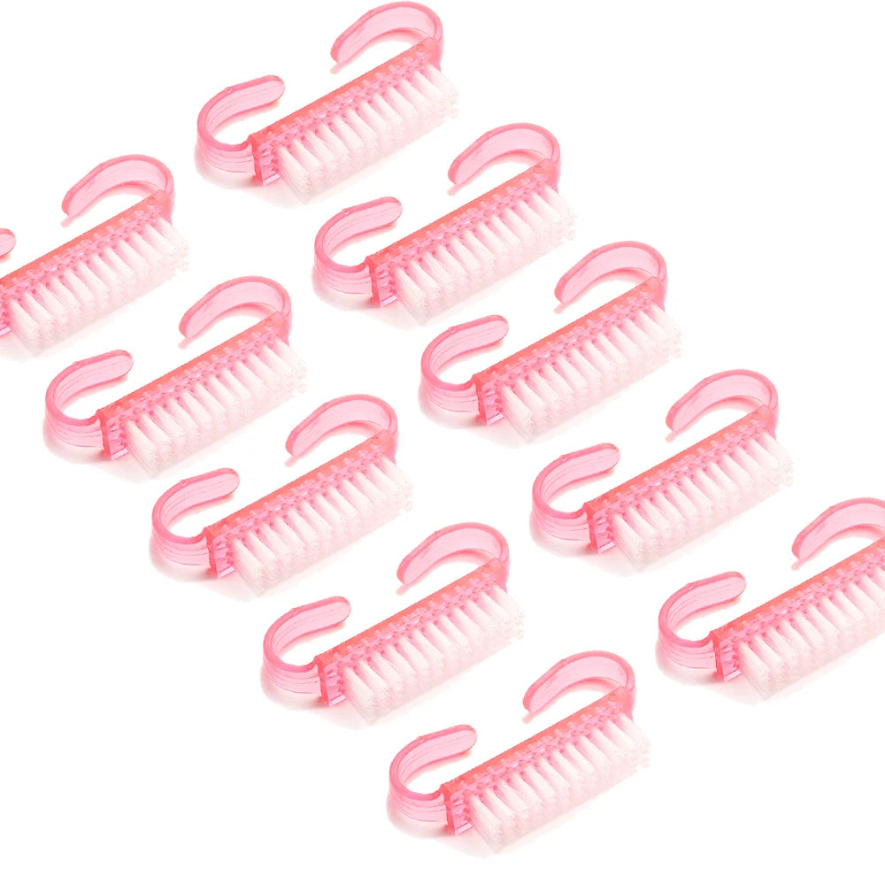 Professional Nail Cleaning Dust Removal Brush Set - 4
