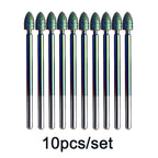 Rainbow Diamond Nail Drill Bit Set for Manicure