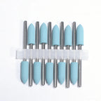 Silicone Nail Drill Bit Set for Professional Manicure and Pedicure