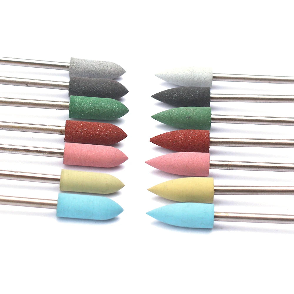 Silicone Nail Drill Bit for Professional Manicure and Pedicure - 2