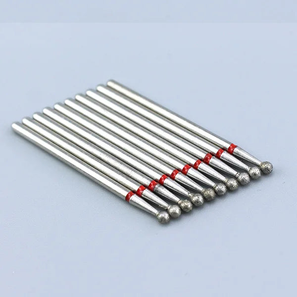 Diamond Nail Drill Bit Set for Manicure and Cuticle Care - 23