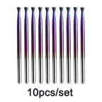 Rainbow Diamond Nail Drill Bit Set for Manicure
