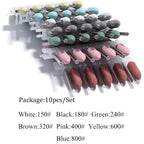 Silicone Nail Drill Bit Set for Professional Manicure and Pedicure