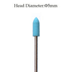 Silicone Nail Drill Bit for Professional Manicure and Pedicure