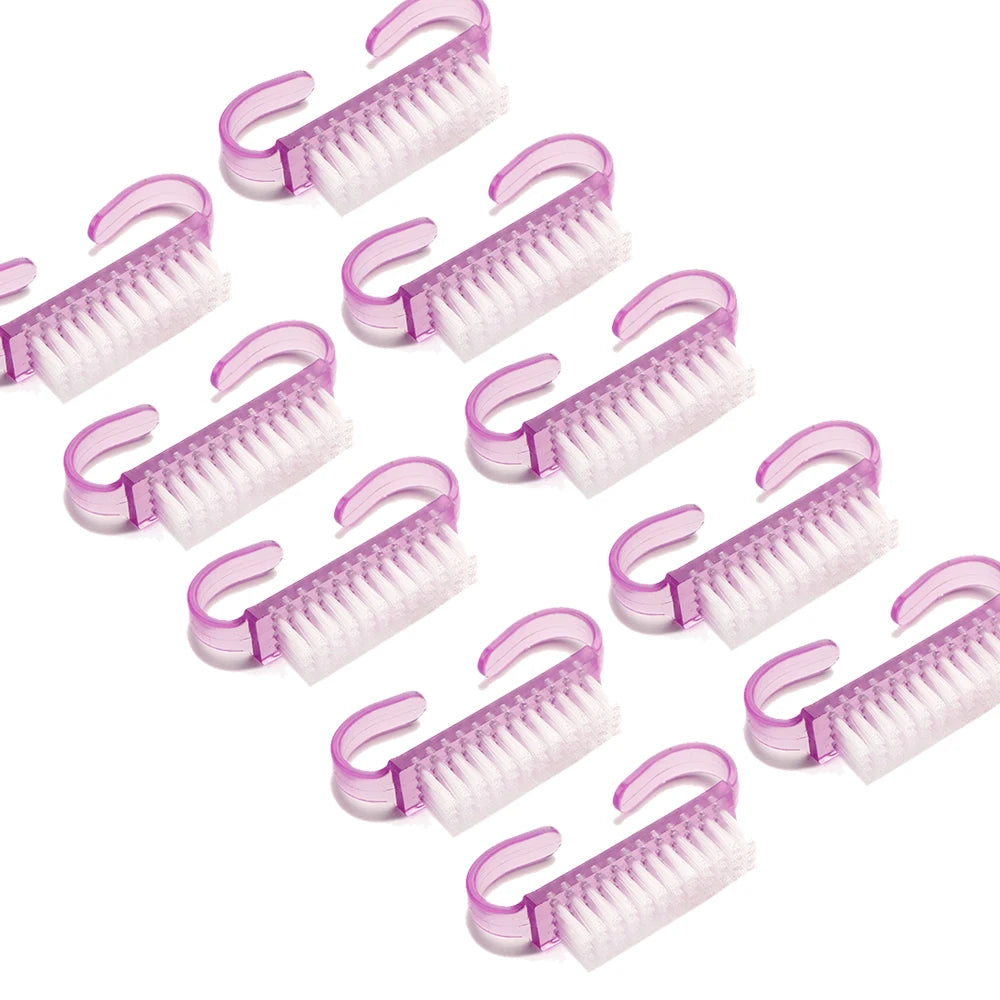 Professional Nail Cleaning Dust Removal Brush Set
