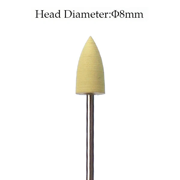 Silicone Nail Drill Bit for Professional Manicure and Pedicure - 40