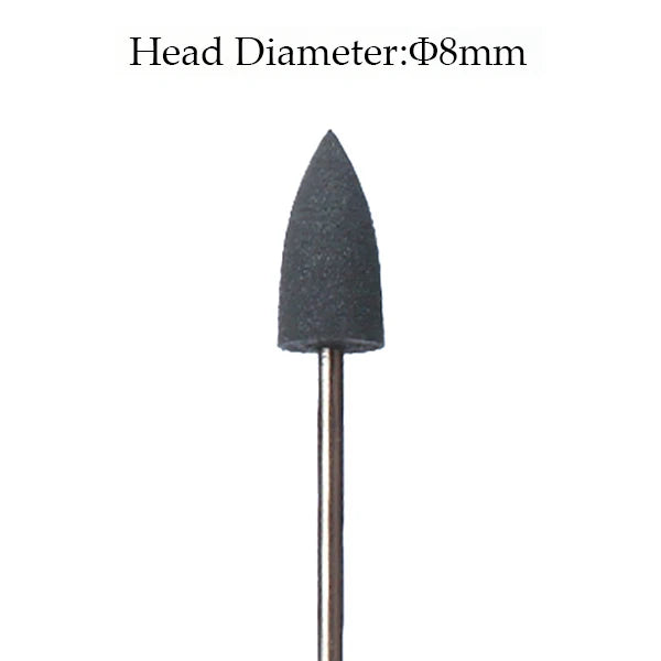 Silicone Nail Drill Bit for Professional Manicure and Pedicure - 20