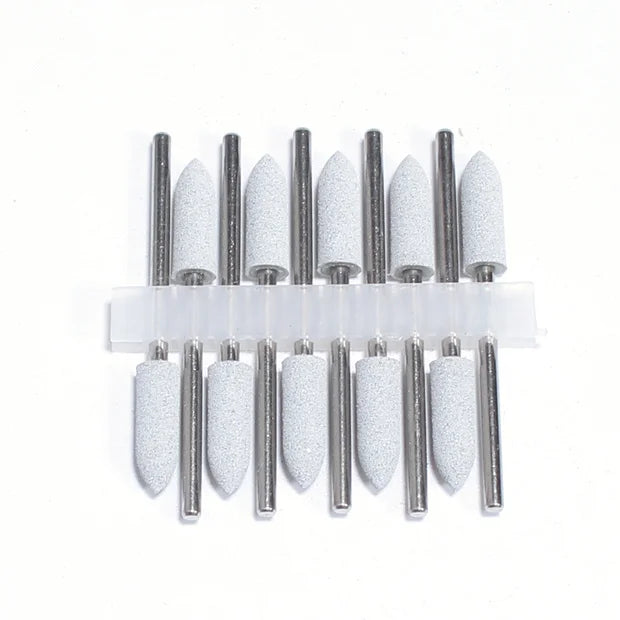 Silicone Nail Drill Bit Set for Professional Manicure and Pedicure