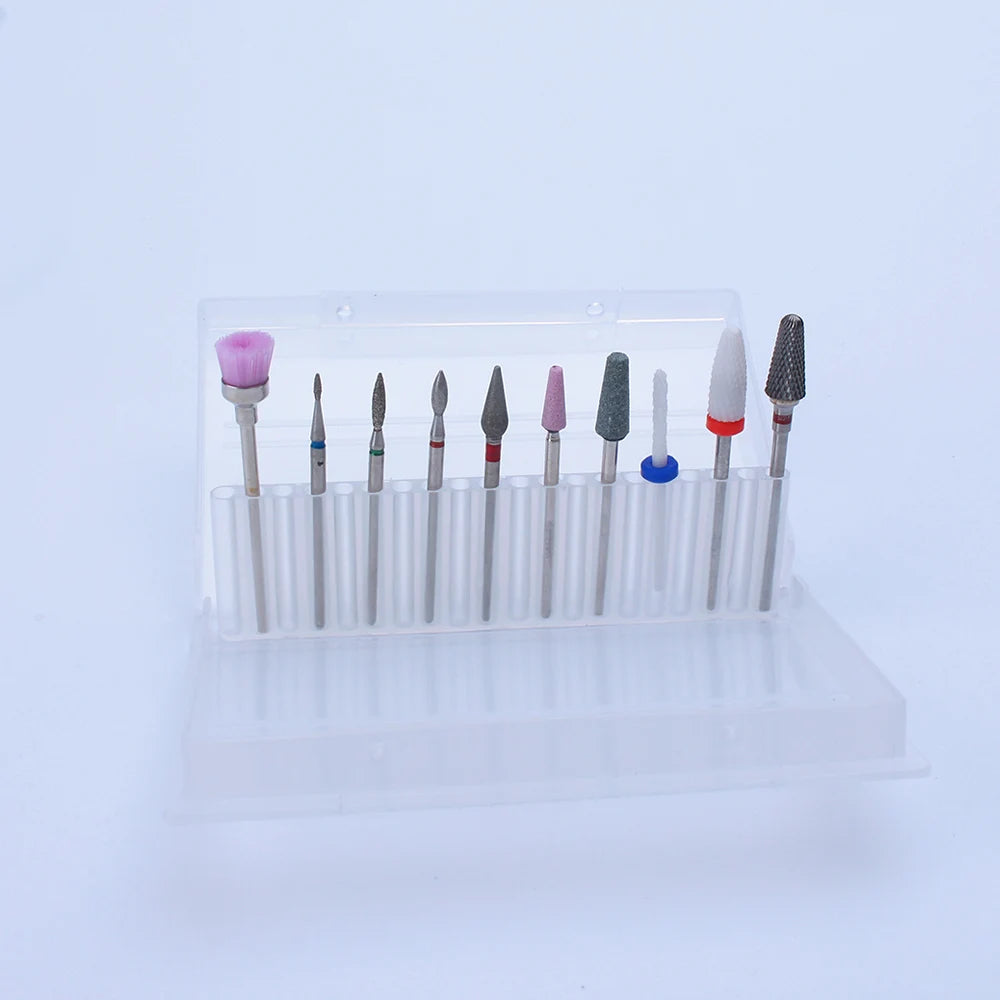 Professional Ceramic Nail Drill Bit Set for Manicure