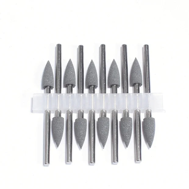 Silicone Nail Drill Bit Set for Professional Manicure and Pedicure