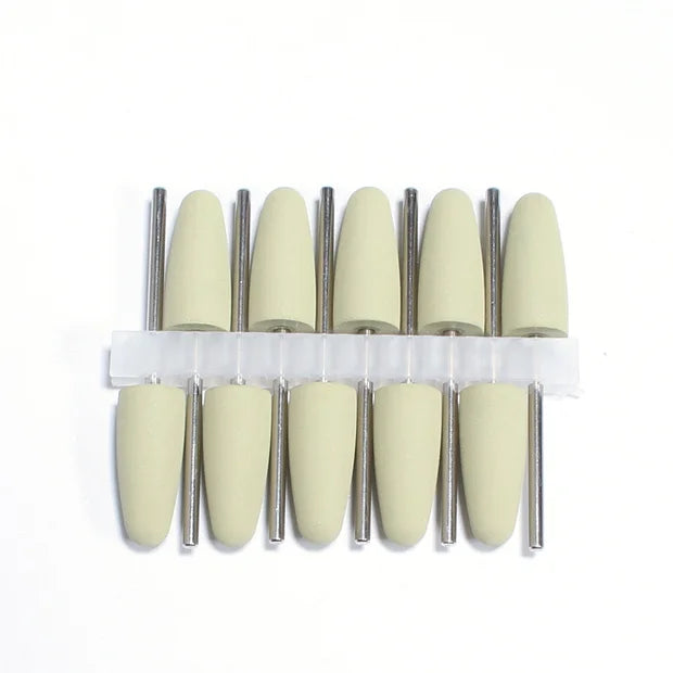 Silicone Nail Drill Bit Set for Professional Manicure and Pedicure