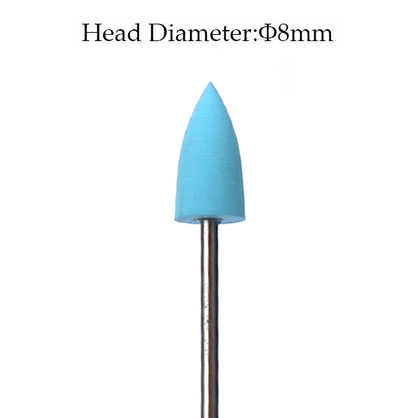 Silicone Nail Drill Bit for Professional Manicure and Pedicure - 52