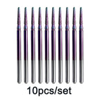 Rainbow Diamond Nail Drill Bit Set for Manicure