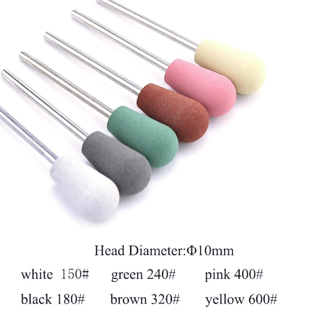 Silicone Nail Drill Bit for Professional Manicure and Pedicure