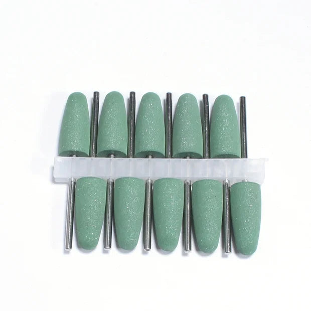Silicone Nail Drill Bit Set for Professional Manicure and Pedicure - 14