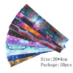 Vintage Newspaper Nail Art Transfer Foil Set