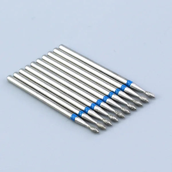 Diamond Nail Drill Bit Set for Manicure and Cuticle Care - 20