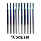 Rainbow Diamond Nail Drill Bit Set for Manicure