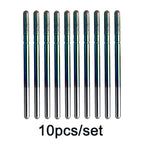Rainbow Diamond Nail Drill Bit Set for Manicure