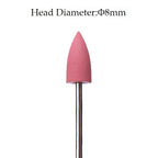 Silicone Nail Drill Bit for Professional Manicure and Pedicure