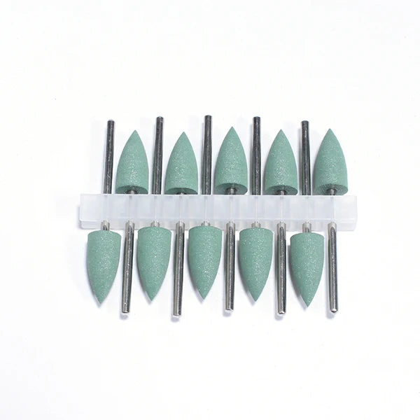 Silicone Nail Drill Bit Set for Professional Manicure and Pedicure