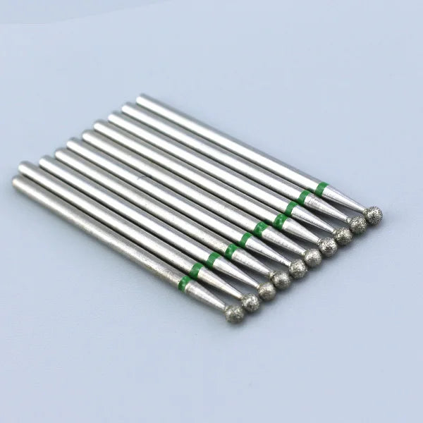 Diamond Nail Drill Bit Set for Manicure and Cuticle Care - 15