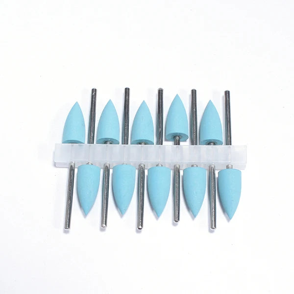 Silicone Nail Drill Bit Set for Professional Manicure and Pedicure