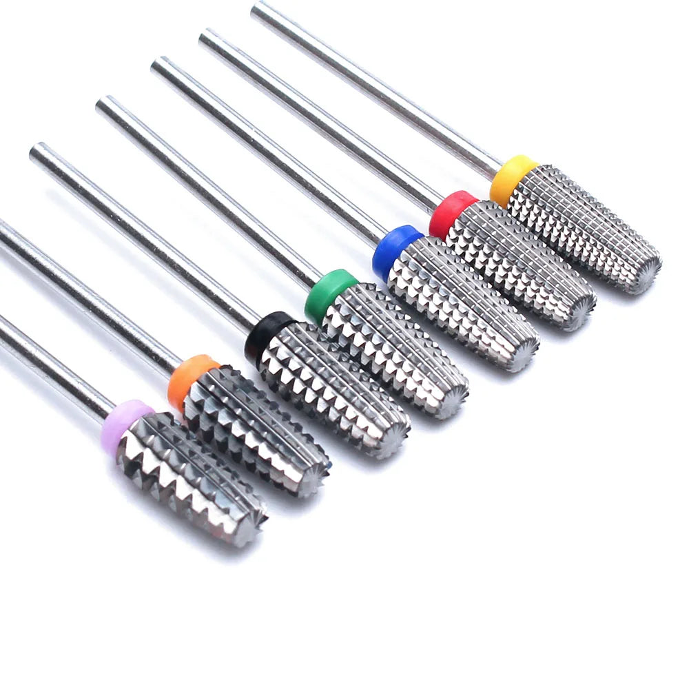 5-in-1 Tapered Carbide Nail Drill Bit for Gel Removal