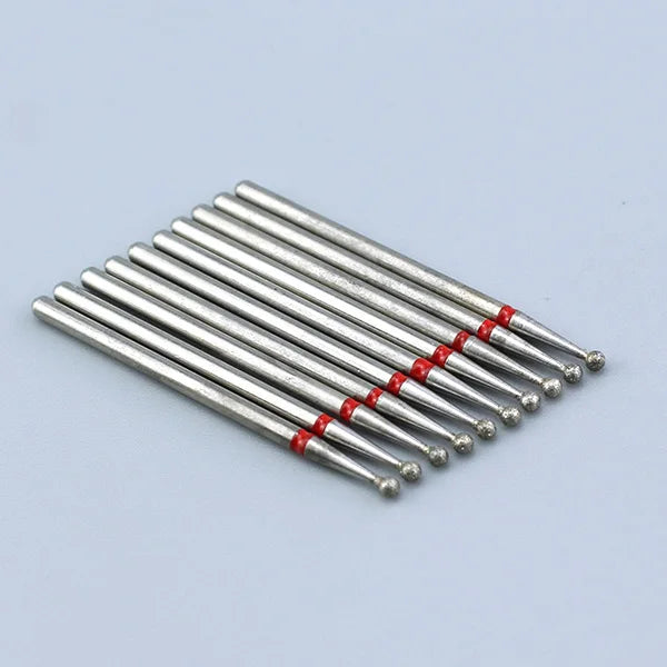 Diamond Nail Drill Bit Set for Manicure and Cuticle Care - 24
