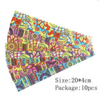 Vintage Newspaper Nail Art Transfer Foil Set