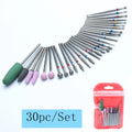 Professional Diamond Nail Drill Bit Set for Manicure
