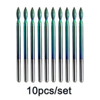 Rainbow Diamond Nail Drill Bit Set for Manicure