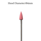 Silicone Nail Drill Bit for Professional Manicure and Pedicure
