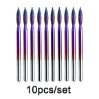 Rainbow Diamond Nail Drill Bit Set for Manicure