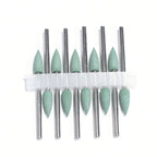Silicone Nail Drill Bit Set for Professional Manicure and Pedicure