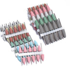 Silicone Nail Drill Bit Set for Professional Manicure and Pedicure