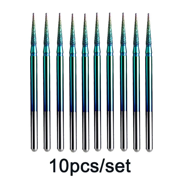Rainbow Diamond Nail Drill Bit Set for Manicure - 41