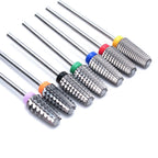 5-in-1 Tapered Carbide Nail Drill Bit for Gel Removal