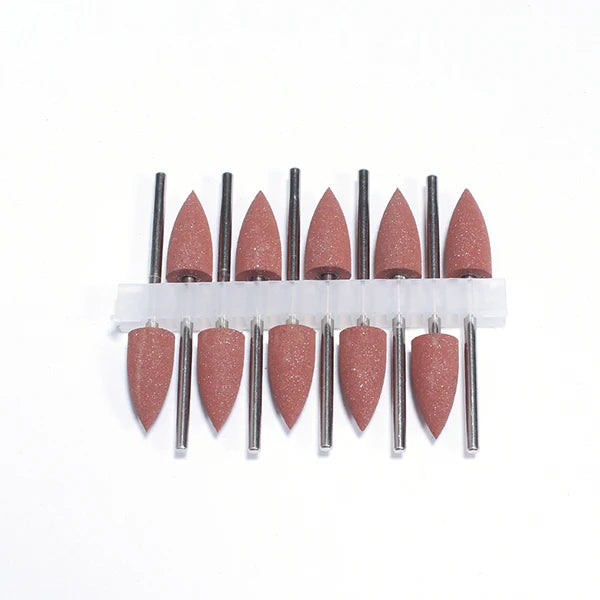 Silicone Nail Drill Bit Set for Professional Manicure and Pedicure