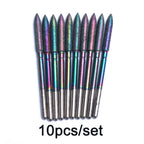 Rainbow Diamond Nail Drill Bit Set for Manicure