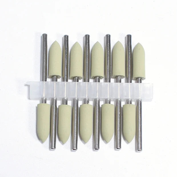 Silicone Nail Drill Bit Set for Professional Manicure and Pedicure