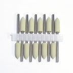 Silicone Nail Drill Bit Set for Professional Manicure and Pedicure
