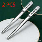 Precision Stainless Steel Slant-Tip Eyebrow Tweezers